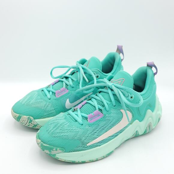 Nike Giannis Immortality 2 GS Light Menta White DQ1943-300 Boys 4.5Y - Picture 1 of 9